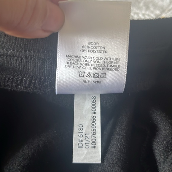 Express High Waisted Luxe Lounge Side Slit Midi Pencil Skirt in Black, X-Small - Picture 12 of 12